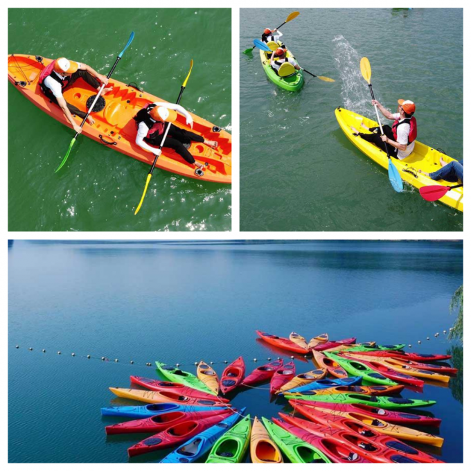 PE 12 Foot Recreational Sit On Top Kayak Custom Roto Molded Kayak 2