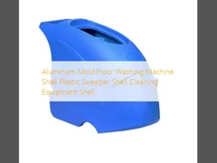 Alüminyum kalıp zemin yıkama makinesi Kabuk Plastik süpürge Kabuk Temizlik ekipman Kabuk