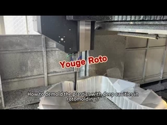 Rotomoldingde derin boşluklu plastikler nasıl kalıptan çıkarılır?
