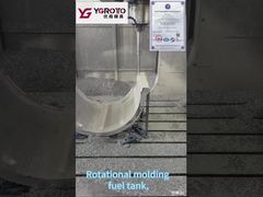 Rotational molding fuel tank